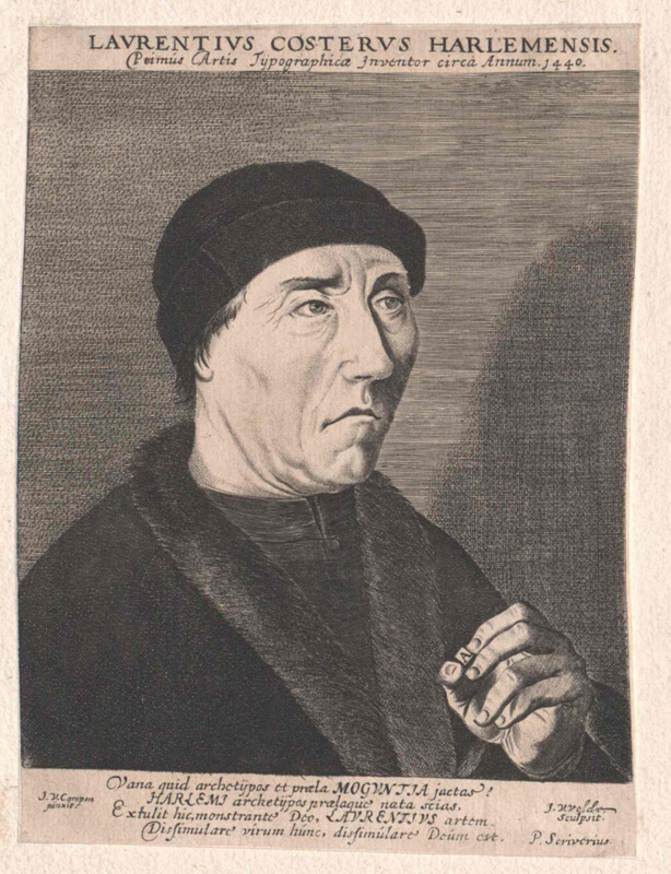 Laurens Janszoon Coster 1370-1450